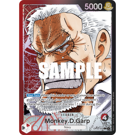 Monkey.D.Garp OP02-002 ALT V2
