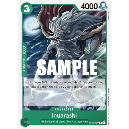 Inuarashi OP02-027