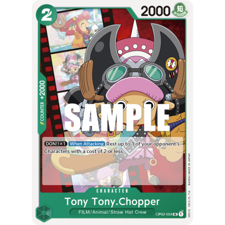 Tony Tony.Chopper OP02-034