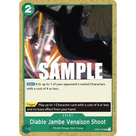 Diable Jambe Venaison Shoot OP02-046