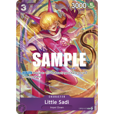 Little Sadi OP02-073 ALT V2