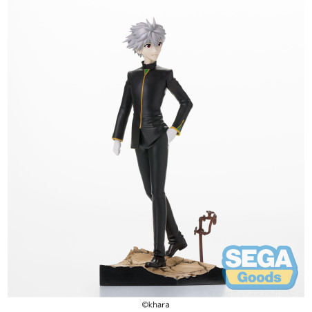 Evangelion: 3.0+1.0 Thrice Upon a Time SPM Vignetteum Estatua Kaworu Nagisa Commander Suit Ver