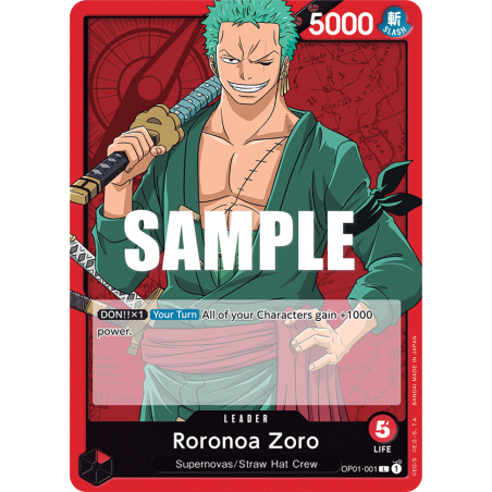 Roronoa Zoro OP01-001