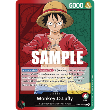 Monkey D. Luffy OP01-003