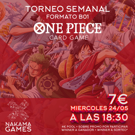 Torneo Semanal One Piece 24/05