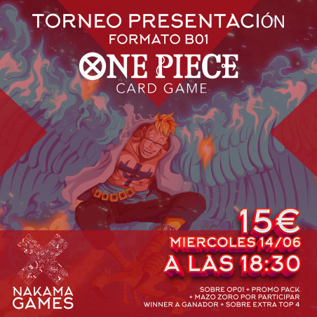 Torneo Presentación One Piece 14/06
