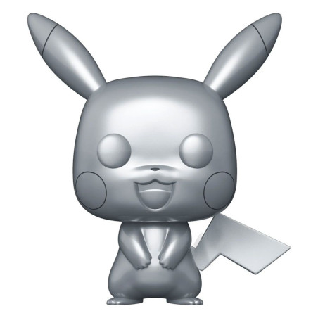 Funko POP! 581 Pokemon Pikachu Silver 25 Aniversario