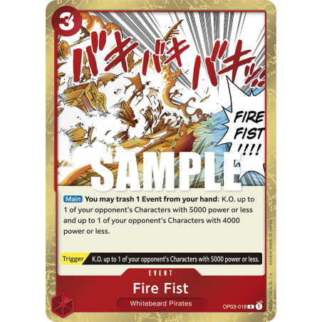 Fire Fist OP03-018