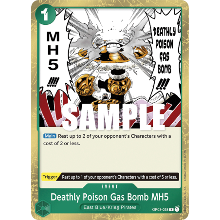 Deathly Poison Gas Bomb MH5 OP03-038