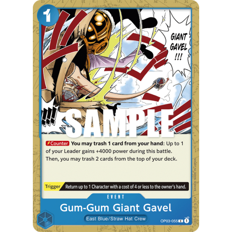 Gum-Gum Giant Gavel OP03-055