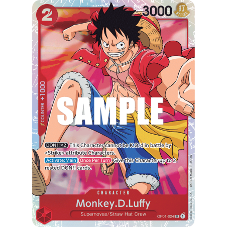 Monkey .D .Luffy OP01-024