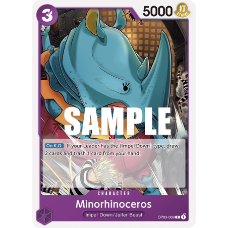 Minorhinoceros OP03-069