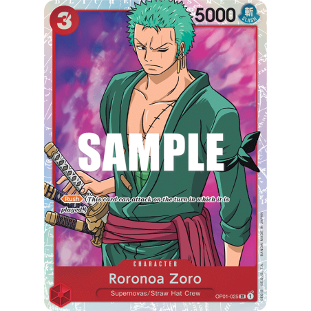 Roronoa Zoro OP01-025