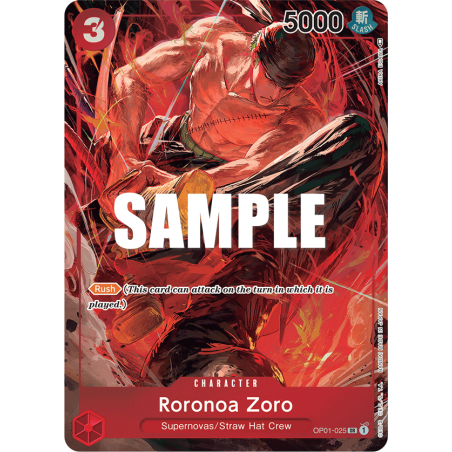 Roronoa Zoro OP01-025 ALT V2