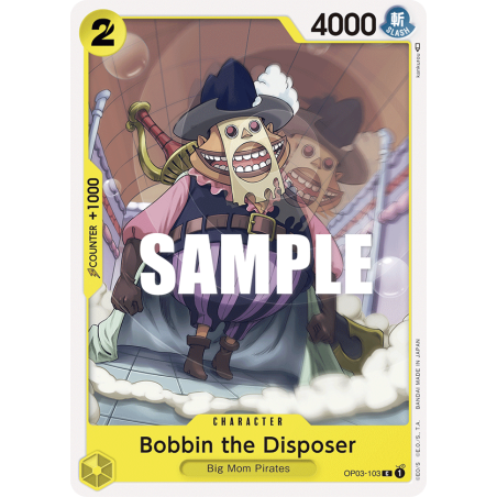Bobbin the Disposer OP03-103