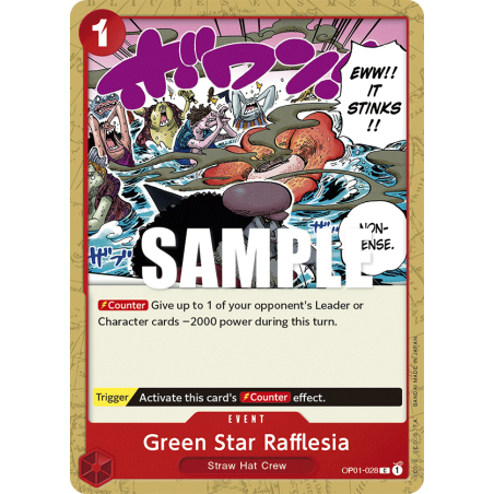 Green Star Rafflesia OP01-028