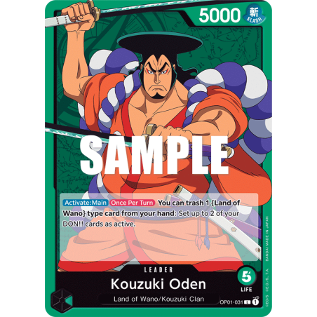 Kozuki Oden OP01-031
