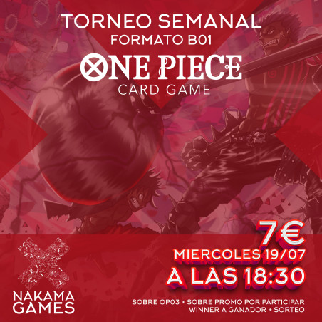 Torneo Semanal One Piece 19/07