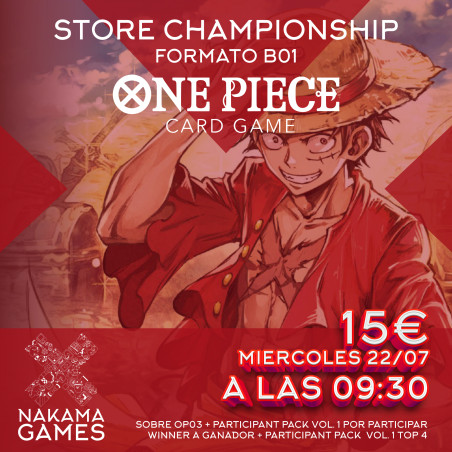 Store Championship One Piece 22/07