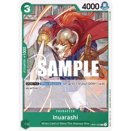 Inuarashi OP01-034