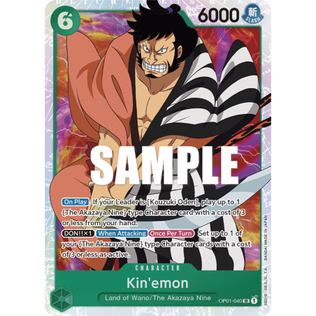 Kin'emon OP01-040