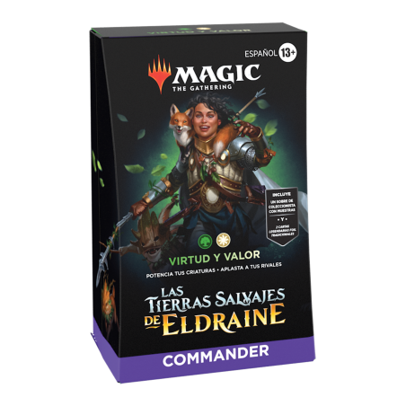 Wilds of Eldraine Virtue and Valor Mazo de Commander (Inglés)