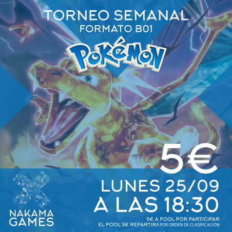 Torneo Semanal Pokemon 25/09