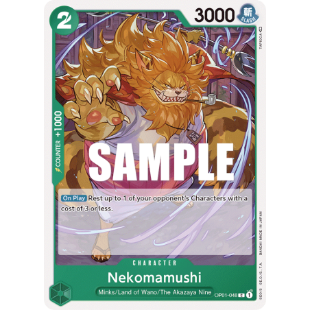 Nekomamushi OP01-048