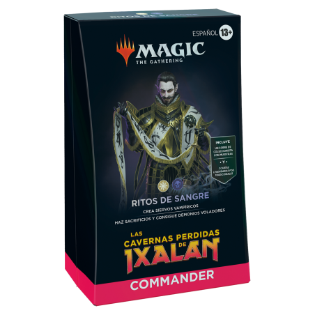 Blood Rites Lost Caverns of Ixalan Mazo de Commander (Inglés)