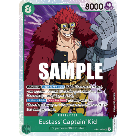 Eustass "Captain" Kid OP01-051