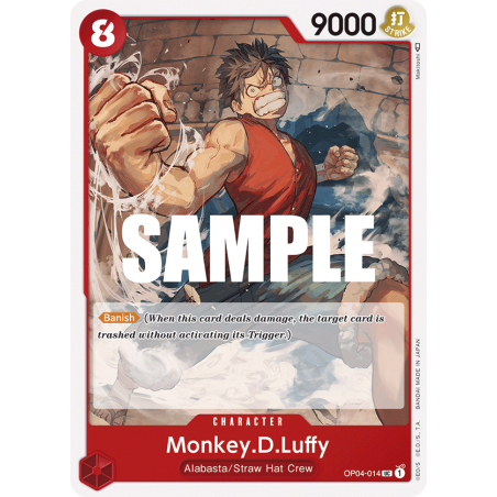 Monkey.D.Luffy OP04-014