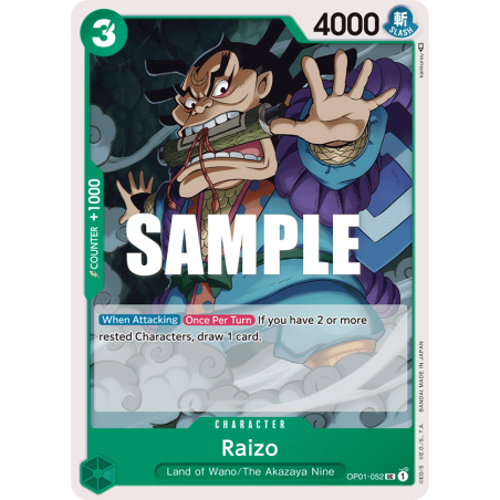 Raizo OP01-052