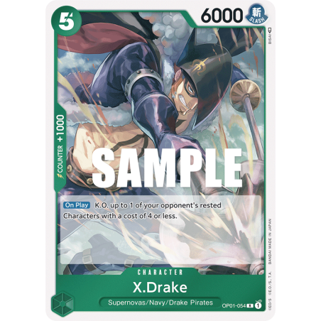X. Drake OP01-054