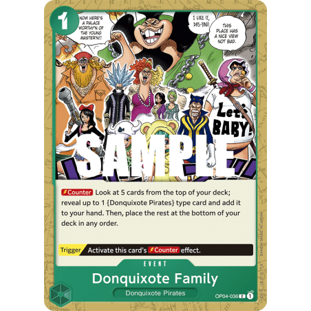 Donquixote Family OP04-036