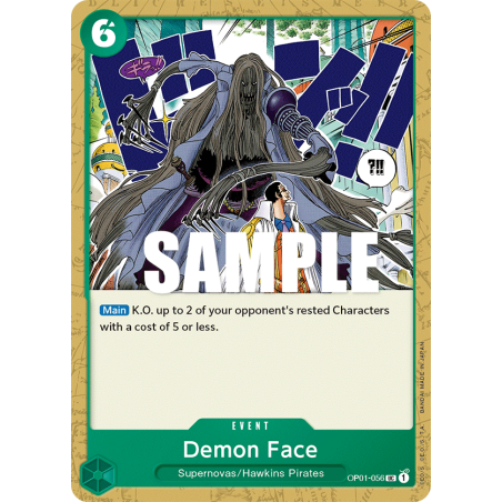 Demon Face OP01-056