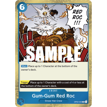 Gum-Gum Red Roc OP04-056