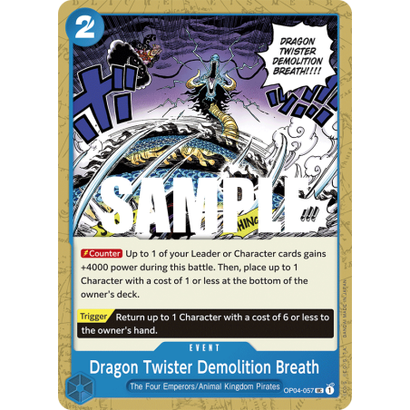 Dragon Twister Demolition Breath OP04-057