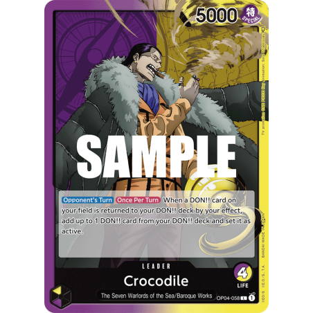 Crocodile OP04-058