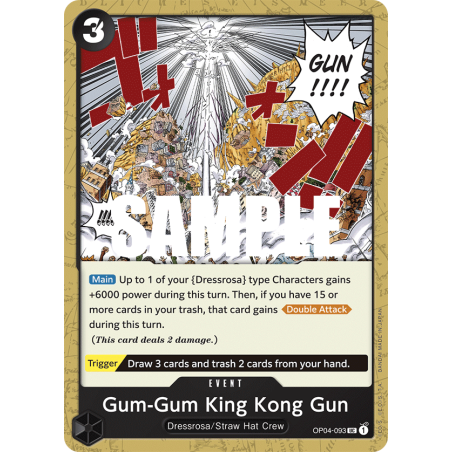 Gum-Gum King Kong Gun OP04-093