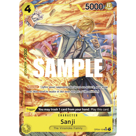 Sanji OP04-104 ALT V2