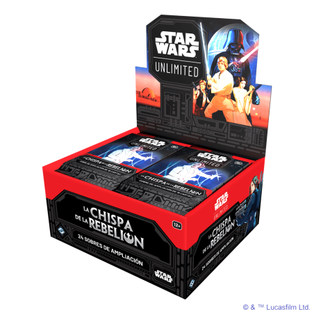 Spark of Rebelion Booster Box Star Wars Unlimited