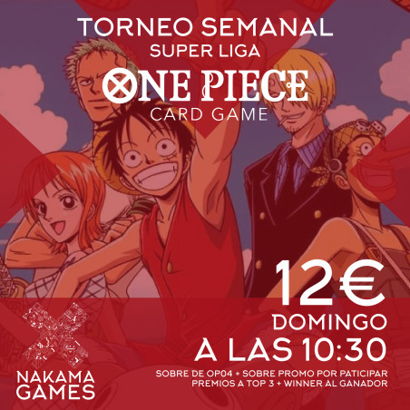 Torneo Semanal Liga One Piece 22/10