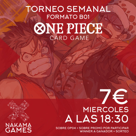 Torneo Semanal One Piece 15/11