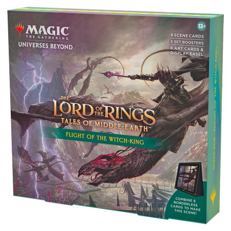 Scene Box Lord of the Rings Flight of the Witch-King MTG