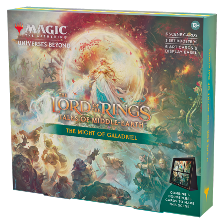 Scene Box Lord of the Rings The Might of Galadriel MTG