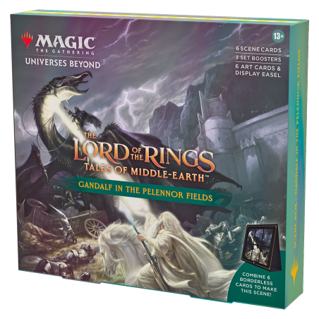Scene Box Lord of the Rings Gandalf in the Pelennor Fields MTG