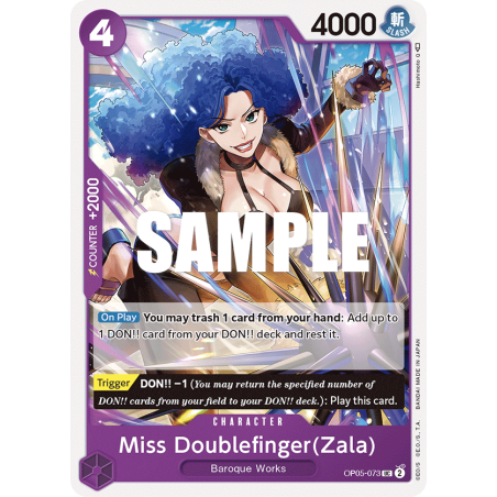 Miss Doublefinger(Zala) OP05-073