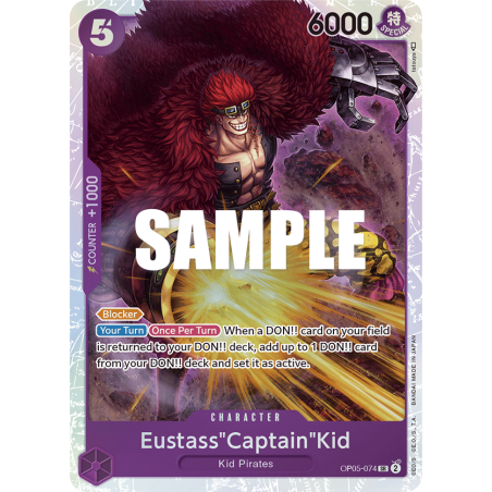 Eustass"Captain"Kid OP05-074
