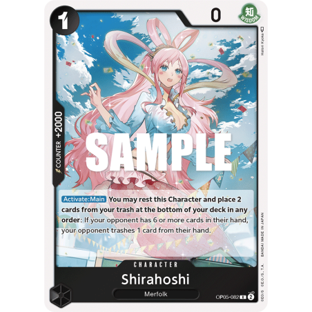 Shirahoshi OP05-082