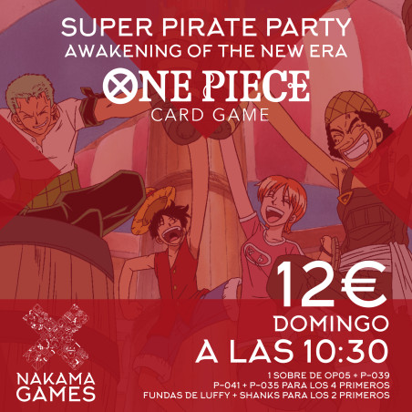 Torneo Super Pirate Party One Piece 10/12